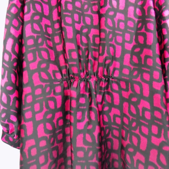 Calvin Klein Satin Feel Tie Back Kimono Style Blouse Size 2X - Picture 6 of 11